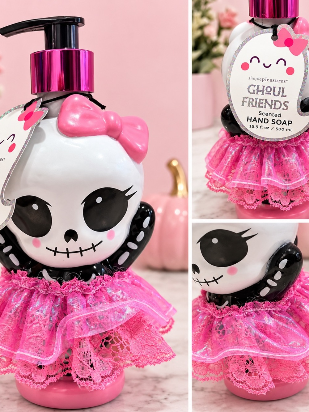 Ghoul Friends Pink Scented Hand Soap